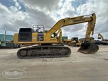 Side of used Excavator